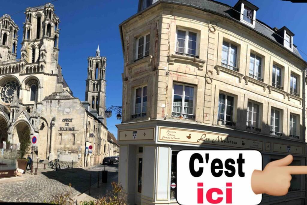 Laon : « Suite Privee Au Pied De La Cathedrale » Buitenkant foto
