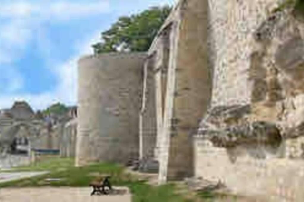 Laon : « Suite Privee Au Pied De La Cathedrale » Buitenkant foto